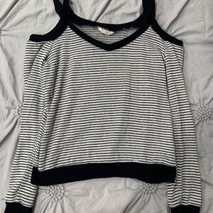 aeropostale cold shoulder blouse